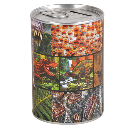 Dino Tin Can Bank