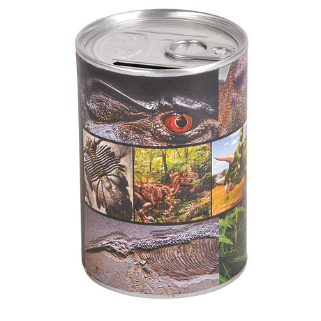 Dino Tin Can Bank