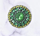 Rhinestone Connector Multi-Color Gemstone Slider
