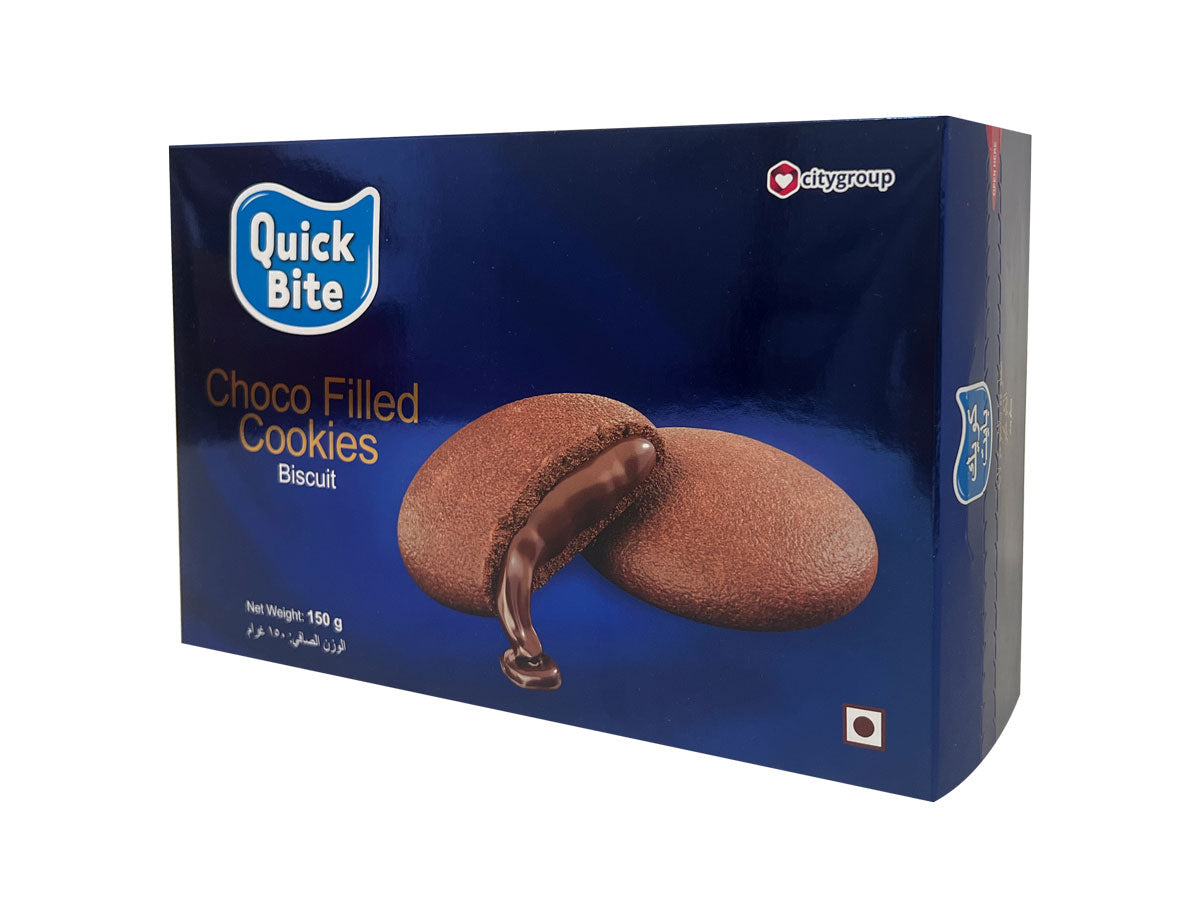 Quick Bite-Choco Filled Cookies
