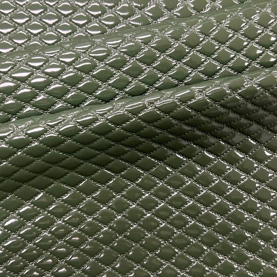 Quilted Hipster Polyester Spandex Fabric - Quilted Texture, 54" Width (1 Yard)