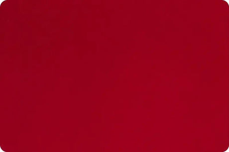 Cuddle Fabric Solid Cardinal by the Yard