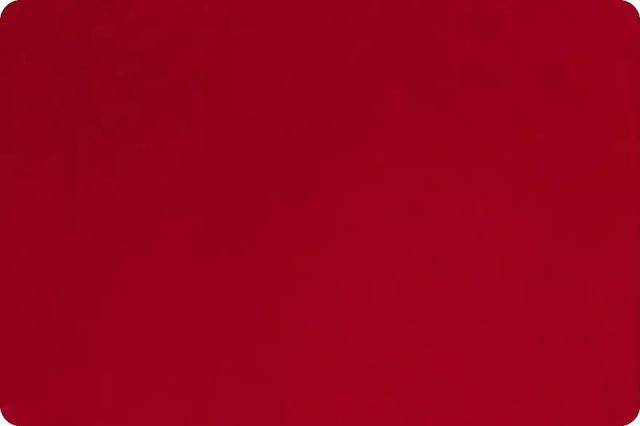 Cuddle Fabric Solid Cardinal by the Yard