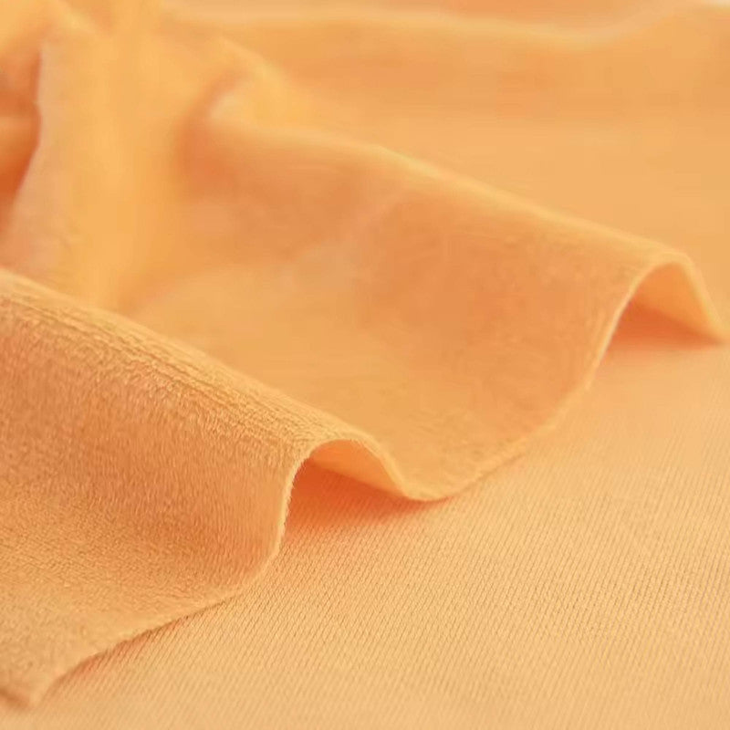 Solid Color Short Plush Velvet Fabric Super Soft Cloth Diy Handmade Home Textile Toy Apparel Cushion Pillow Blanket Material