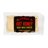 Hot Honey Goat Milk Cheese Sweet and Spicy Goat Cheese Log with Honey and Chili Heat for Snacking and Appetizers