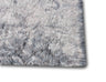 Soft Cozy Fuzzy Faux Fox Fur Area Rug/Carpet - Faux Fox Fur Area Rug, White Gray, 7'6" X 10'3" (1 Piece)