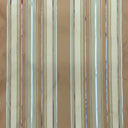 Radicci Silk Fabric - Metallic Multi-Colored Stripe, 54" Width (1 Yard)