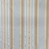Radicci Silk Fabric - Metallic Multi-Colored Stripe, 54" Width (1 Yard)