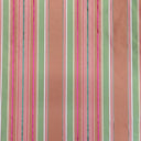 Radicci Silk Fabric - Metallic Multi-Colored Stripe, 54" Width (1 Yard)