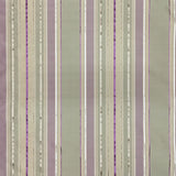 Radicci Silk Fabric - Metallic Multi-Colored Stripe, 54" Width (1 Yard)