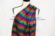 Rainbow Metallic Stretch Slinky Poly Spandex Fabric - Rainbow Metallic, Solid, 58" Width (1 Yard)