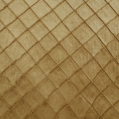 Raja Silk Fabric - Solid Small Diamond Geometric, 54" Width (1 Yard)