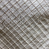 Raja Silk Fabric - Solid Small Diamond Geometric, 54" Width (1 Yard)