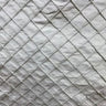 Raja Silk Fabric - Solid Small Diamond Geometric, 54" Width (1 Yard)