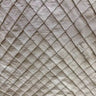 Raja Silk Fabric - Solid Small Diamond Geometric, 54" Width (1 Yard)