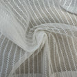 Ramona Fabric Polyester Fabric - Net-Like Sheer Strip, 118" Width (1 Yard)