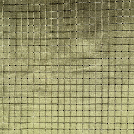 Rashid Silk Fabric - Solid Small Square Geometric, 54" Width (1 Yard)