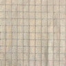 Rashid Silk Fabric - Solid Small Square Geometric, 54" Width (1 Yard)