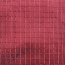Rashid Silk Fabric - Solid Small Square Geometric, 54" Width (1 Yard)