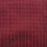 Rashid Silk Fabric - Solid Small Square Geometric, 54" Width (1 Yard)