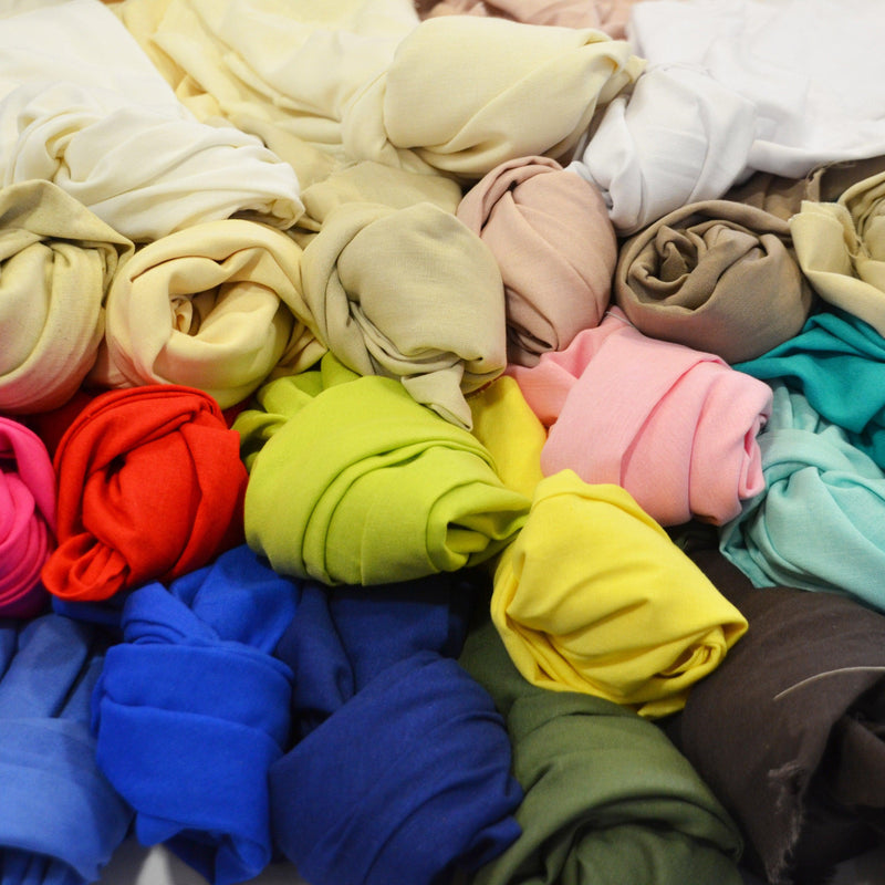 Rayon Linen Blend Fabric - Solid Colors, 52" Width (1 Yard)