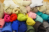 Rayon Linen Blend Fabric - Solid Colors, 52" Width (1 Yard)
