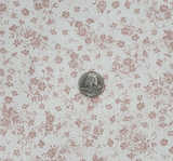 Rayon Crinkle 1D1289 100 Percent Rayon Fabric - Off White/Blush Crinkle Texture, 50/52" Width (1 Yard)