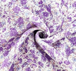 Rayon Crinkle 1D1633 Rayon Fabric - Violet Crinkle Texture, 50/52" Width (1 Yard)