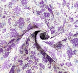 Rayon Crinkle 1D1633 Rayon Fabric - Violet Crinkle Texture, 50/52" Width (1 Yard)