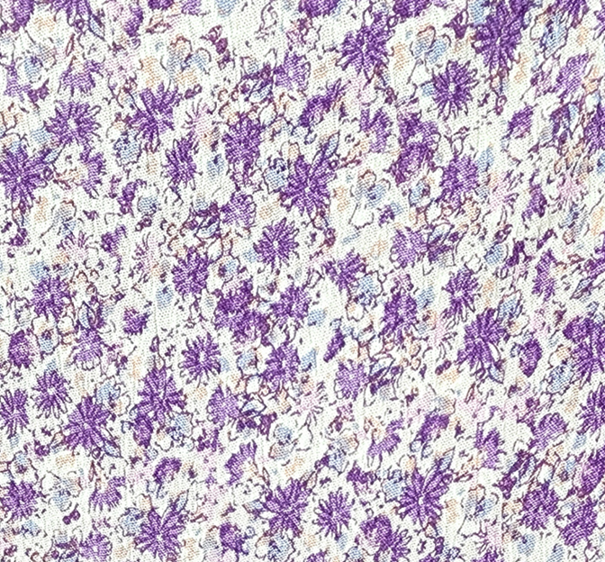 Rayon Crinkle 1D1633 Rayon Fabric - Violet Crinkle Texture, 50/52" Width (1 Yard)