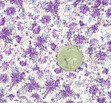 Rayon Crinkle 1D1633 Rayon Fabric - Violet Crinkle Texture, 50/52" Width (1 Yard)