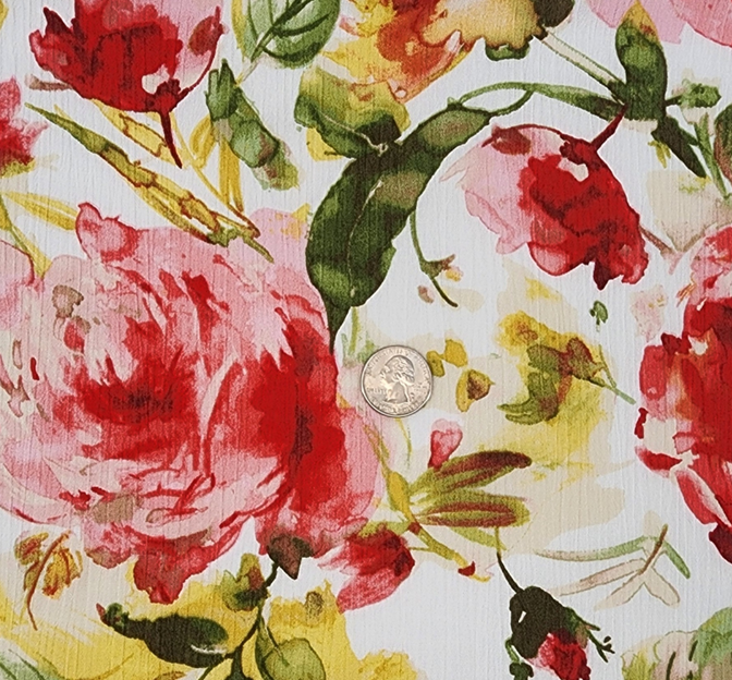 Rayon Crinkle 1D1800 Neutral Rayon Fabric - Neutral Crinkle Texture, 50/52" Width