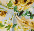 Rayon Crinkle 1D1800 Rayon Fabric - Skylight, Crinkle Texture, 50/52" Width (1 Yard)