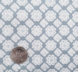 Rayon Crinkle 1D1229 100 Percent Rayon Fabric - Blue/Off White Crinkle Texture, 50/52" Width