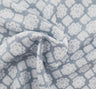 1 Yard Rayon Crinkle Fabric Blue and Off White For Skirts Tops And Accessories 50/52 Inches Width