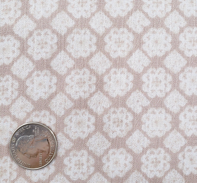 Rayon Crinkle 1D1229 100 Percent Rayon Fabric - Nude Pink, Crinkle Texture, 50/52" Width