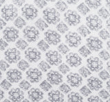 1 Yard Off White/Gray Rayon Crinkle Woven Fabric 50/52 Inch Wide 100 Percent Rayon