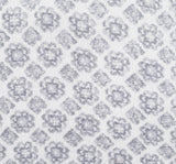 Rayon Crinkle 1D1229 100 Percent Rayon Fabric - Off White/Gray Crinkle Texture, 50/52" Width (1 Yard)