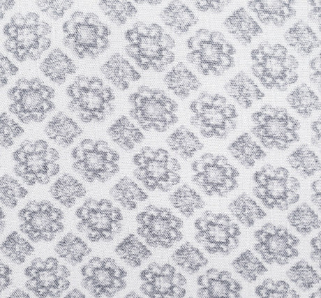 Rayon Crinkle 1D1229 100 Percent Rayon Fabric - Off White/Gray Crinkle Texture, 50/52" Width (1 Yard)