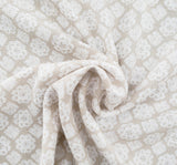 Rayon Crinkle 1D1229 Rayon Fabric - Taupe Crinkle Texture, 50/52" Width