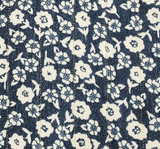 1D1129 Rayon Crinkle Lurex Fabric - Teal/Beige, 50/52" Width (1 Yard)