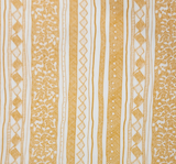 Rayon Crinkle 1D1109 100 Percent Rayon Fabric - Yellow/Ivory, 50/52" Width