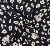 Rayon Crinkle 1D1156 Polar Night Rayon Fabric - Polar Night, Crinkle Texture, 50/52" Width (1 Yard)