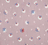 Rayon Crinkle 1D1161 Rayon Fabric - Lavender, Crinkle Texture, 50/52" Width