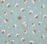 Rayon Crinkle 100 Percent Rayon Fabric - Seafoam, Crinkle Texture, 50/52" Width