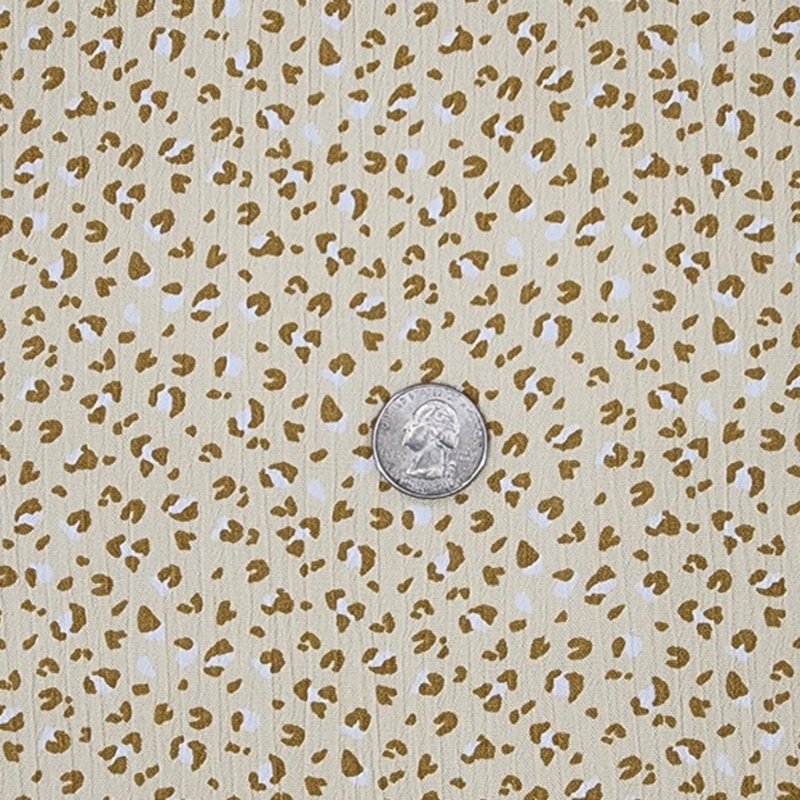 1 Yard Rayon Crinkle Pancake Batter Woven Fabric, 50/52″ Wide 100% Rayon