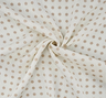 1 Yard Ivory Rayon Crinkle Fabric For Flowing Dresses Blouses Skirts Sewing Apparel 50/52" Width