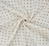 Rayon Crinkle 1D1234 100 Percent Rayon Fabric - Ivory, Crinkle Texture, 50/52" Width