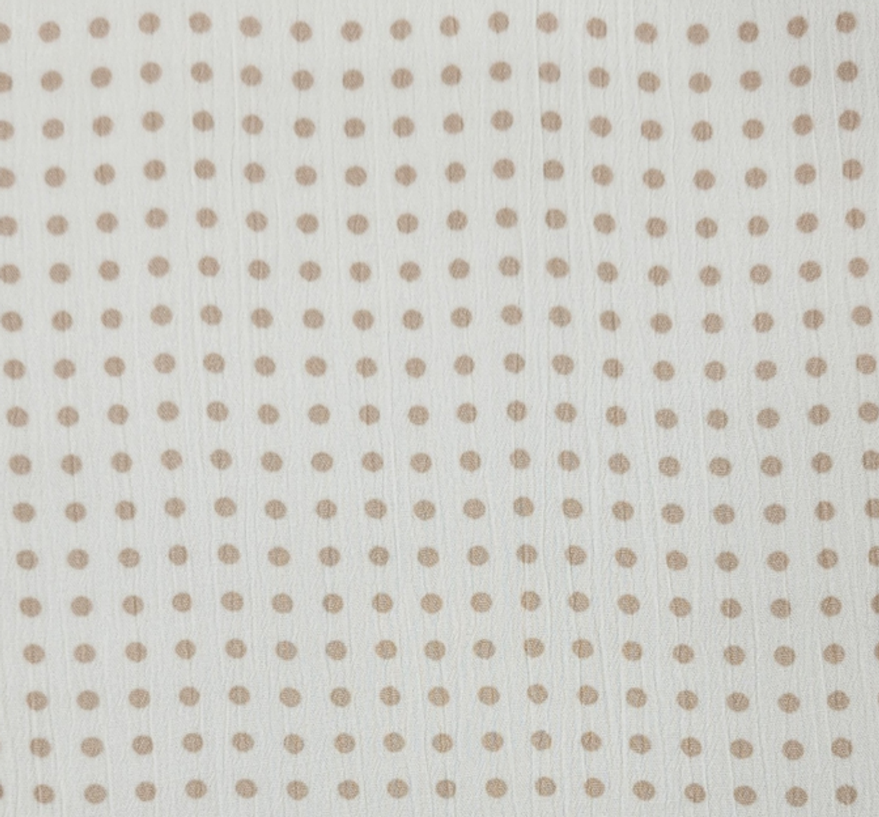 1 Yard Rayon Crinkle Ivory Woven Fabric, 50/52″ Wide 100% Rayon