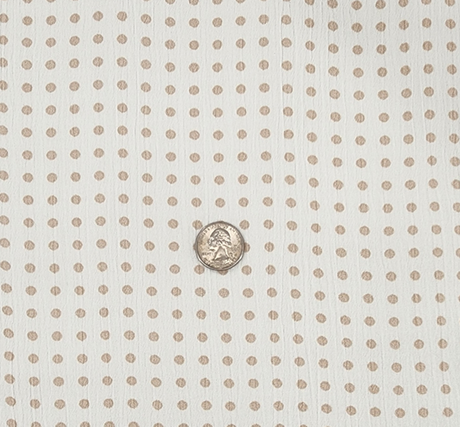 1 Yard Ivory Rayon Crinkle Fabric For Flowing Dresses Blouses Skirts Sewing Apparel 50/52" Width